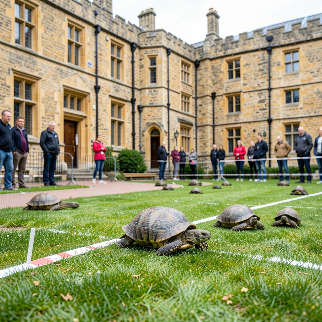 Bernard the Tortoise Wins 2026 Corpus Christi Race, Raising £5,700 for RSPCA Oxfordshire